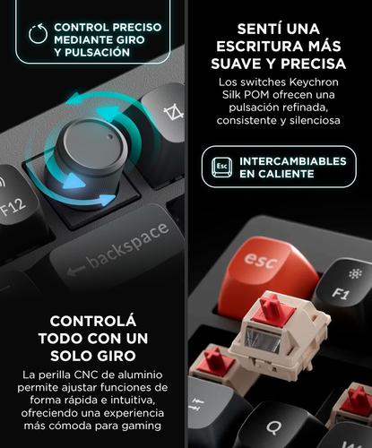 Teclado Mecánico Inalámbrico Personalizado Keychron V6 Ultra 8K - 3