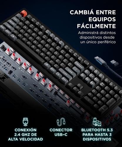 Teclado Mecánico Inalámbrico Personalizado Keychron V6 Ultra 8K - 4