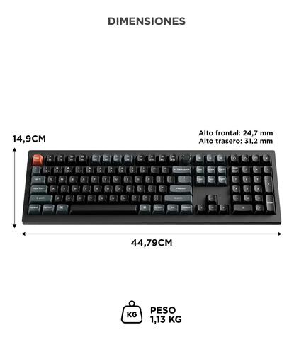 Teclado Mecánico Inalámbrico Personalizado Keychron V6 Ultra 8K - 5