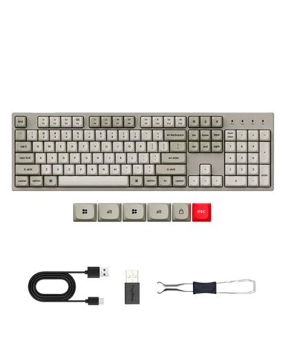 Teclado Mecánico Personalizado con Cable Keychron C2 Pro 8K QMK - 6