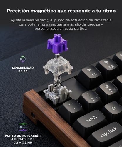 Teclado Personalizado Inalámbrico Keychron K10 HE Con Interruptores Magnéticos - 3