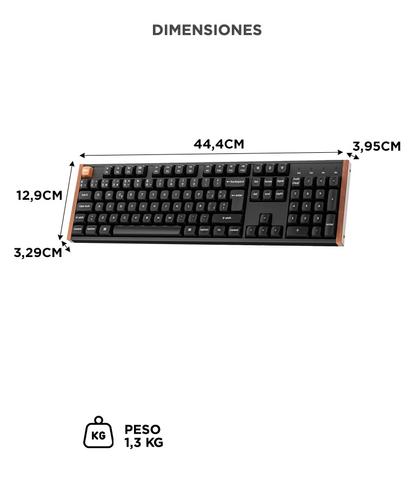 Teclado Personalizado Inalámbrico Keychron K10 HE Con Interruptores Magnéticos - 5