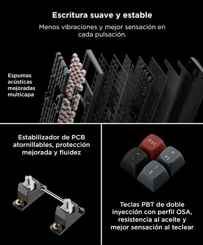 Teclado Keychron V6 8K QMK Wired Custom Mechanical Keyboard - 4
