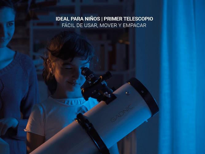 Telescopio Refractor Gadnic 700x76 Usado - 3