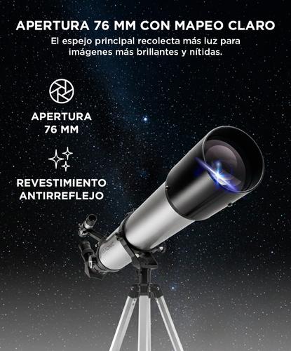 Telescopio Refractor Gadnic 700x76 - 2