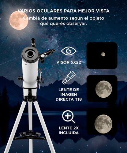 Telescopio Refractor Gadnic 700x76 - 3