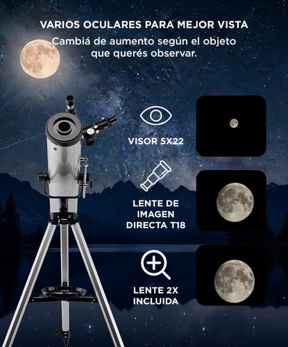 Telescopio Refractor Gadnic 700x76 - 3