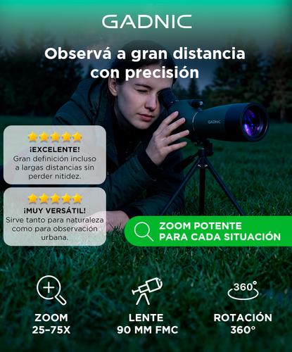 Telescopio Monocular Portátil Gadnic - 1