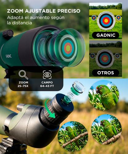 Telescopio Monocular Portátil Gadnic - 2
