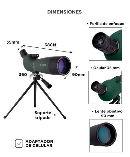 Telescopio Monocular Portátil Gadnic - 5