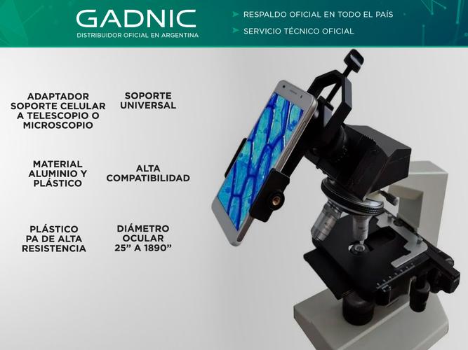 Adaptador Soporte Celular A TelescopioMicroscopio - 1