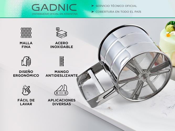 Tamizador Harina Gadnic Manual Acero Inoxidable - 1