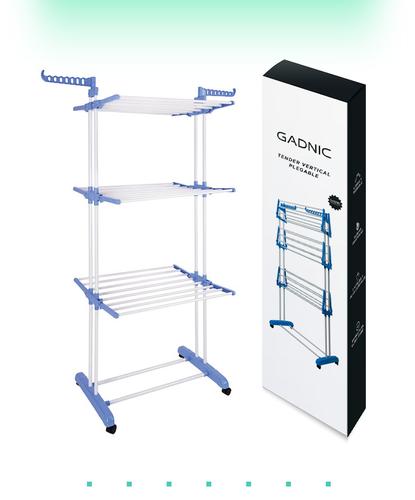 Tender Vertical Gadnic HANG3000 Plegable 3 Niveles Ruedas y Alas - 5