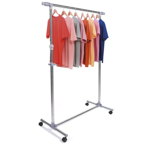Perchero Movil Gadnic Doble Barral Con Ruedas Transportable  - 0