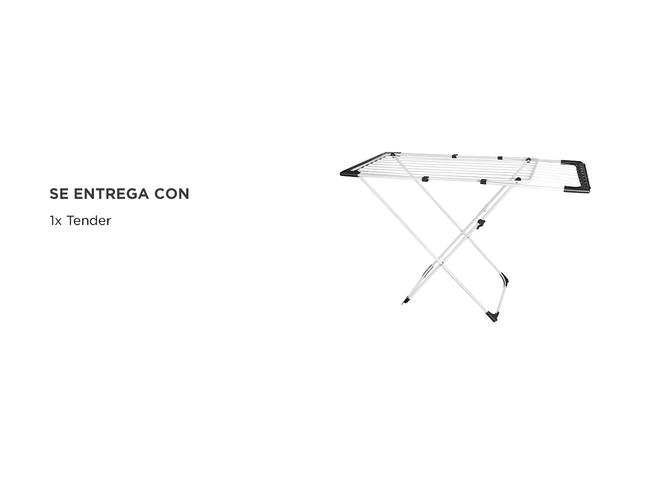 Tender Extensible Gadnic Acero Pintado De Pie - 4