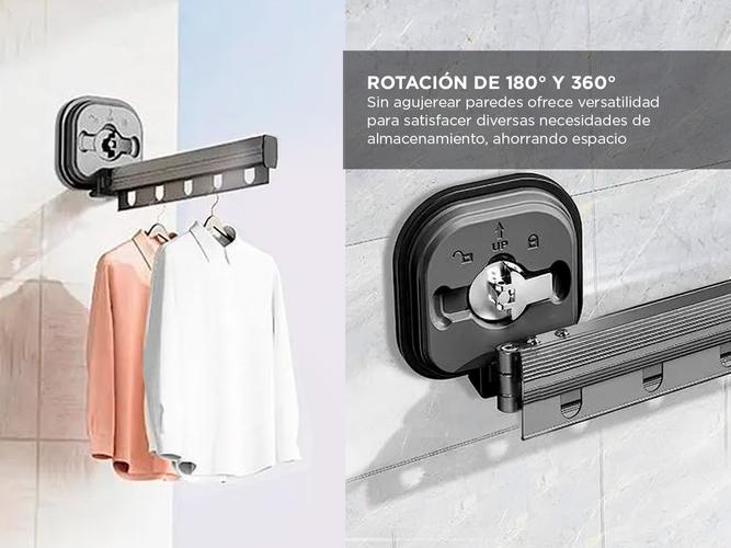 Tender Extensible Plegable Gadnic para 5 Perchas - 2