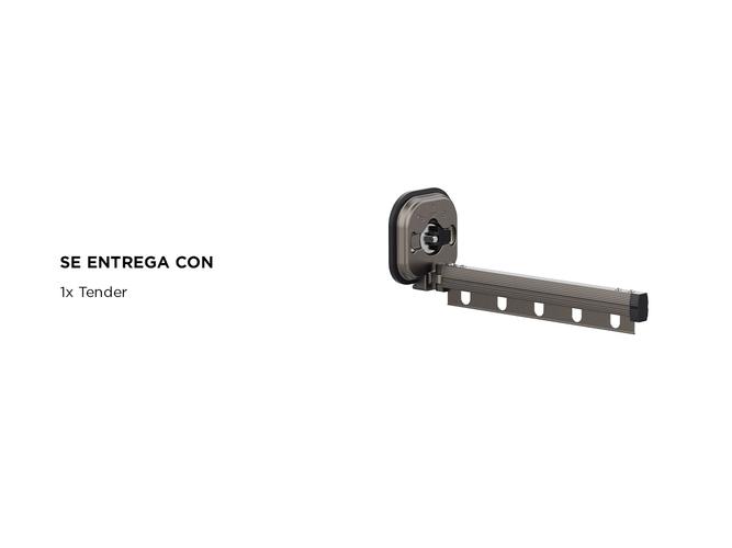 Tender Extensible Plegable Gadnic para 5 Perchas - 4