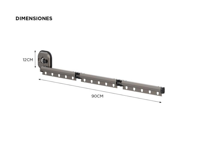 Tender de Pared Plegable Gadnic TEND12 Extensible  - 3
