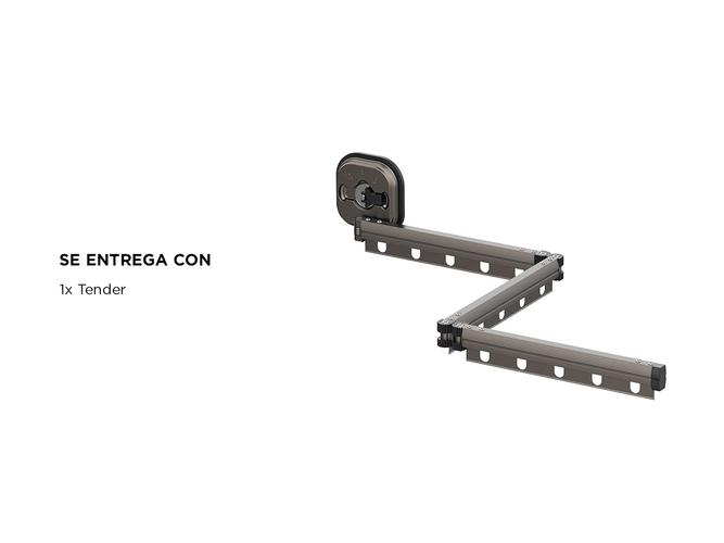 Tender de Pared Plegable Gadnic TEND12 Extensible  - 4