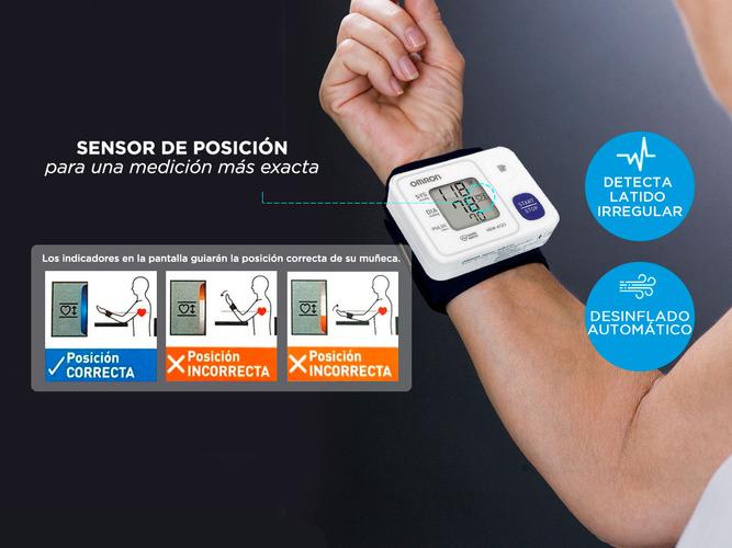 Tensiometro Omron Muñeca HEM-6123 Monitor tensión arterial - 3