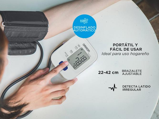 Tensiometro Digital Omron Brazo Hem-7120 Monitor de presión Arterial - 2