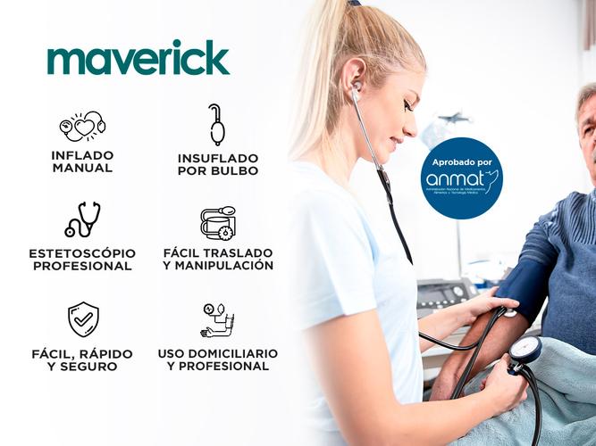 Tensiometro aneroide Maverick YE6700 con estetoscopio - 1
