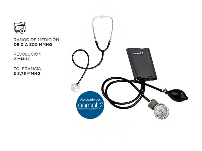 Tensiometro aneroide Maverick YE6700 con estetoscopio - 4