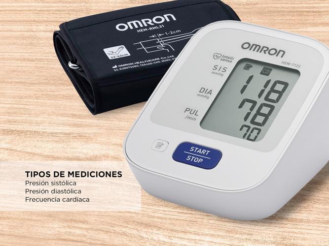 Tensiometro Omron Presion Arterial de Brazo Automático HEM-7122 - 2