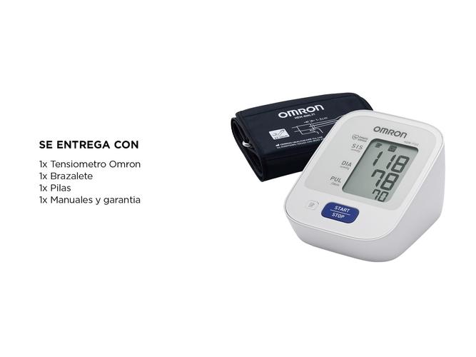 Tensiometro Omron Presion Arterial de Brazo Automático HEM-7122 - 5