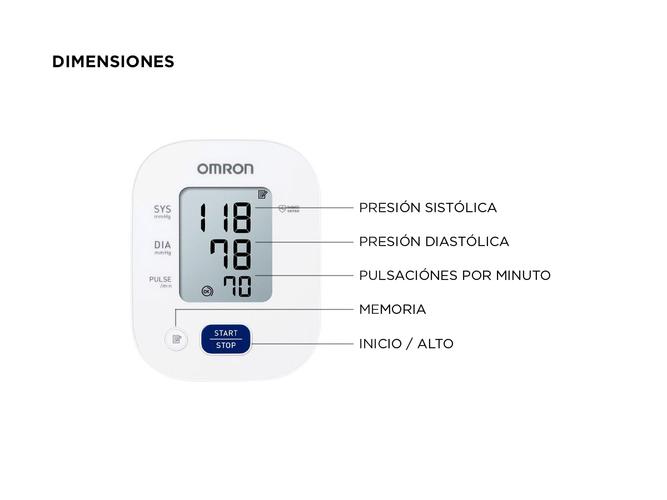 Tensiómetro Omron Digital Automático De Brazo Hem-7142 - 4