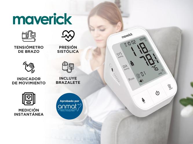 Tensiómetro Digital Maverick T-USB 74 Memorias - 1