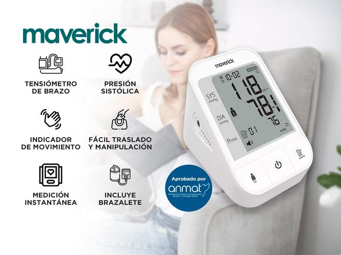 Tensiómetro Digital Maverick T-USB 74 Memorias - 1