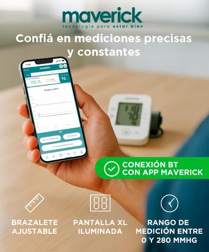 Tensiómetro Digital Maverick T-STD con Bluetooth 660D - 1