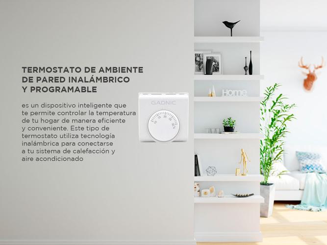 Termostato de Pared Gadnic Para Calefacción y Refrigeración  - 2