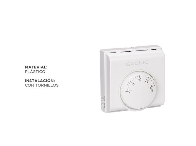 Termostato de Pared Gadnic Para Calefacción y Refrigeración  - 3