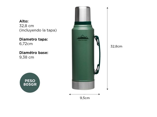 Termo South Port Pico Cebador 1 Litro Outlet - 4