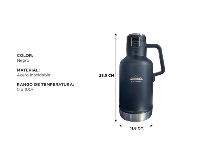 Termo Growler South Port 19L Acero Inoxidable - 3