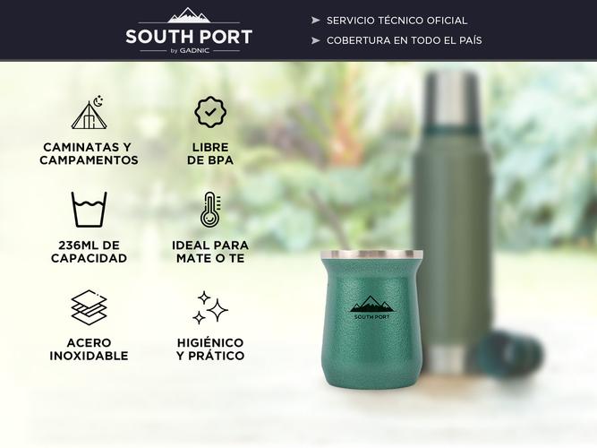 Mate Acero Inoxidable Térmico South Port - 1