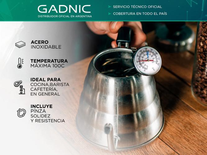 Termómetro Barista Con Pinza Acero Inoxidable Profesional Usado - 1