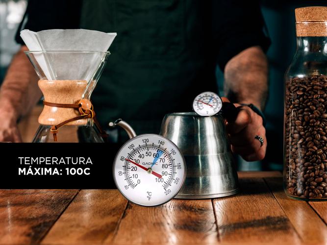 Termómetro Barista Con Pinza Acero Inoxidable Profesional Usado - 2