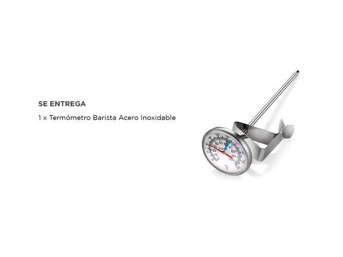 Termómetro Barista Con Pinza Acero Inoxidable Profesional - 5