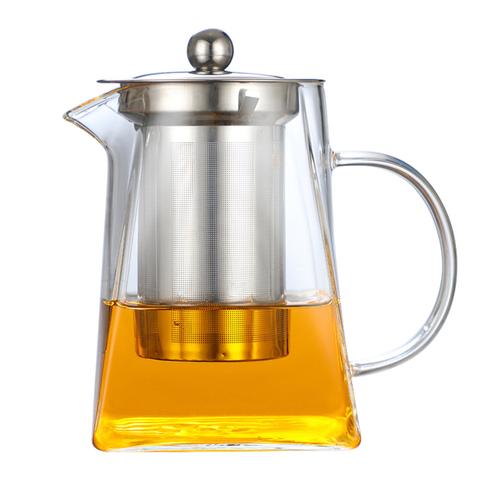 Tetera De Vidrio Gadnic Filtro De Acero Inoxidable - 0