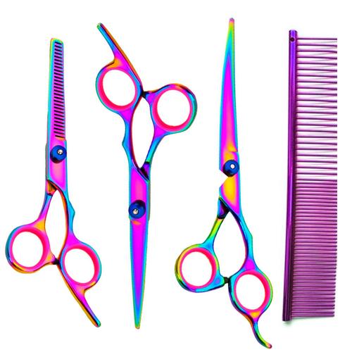 Tijeras Peluquería Canina Gadnic T-300S Profesionales + Estuche - 0