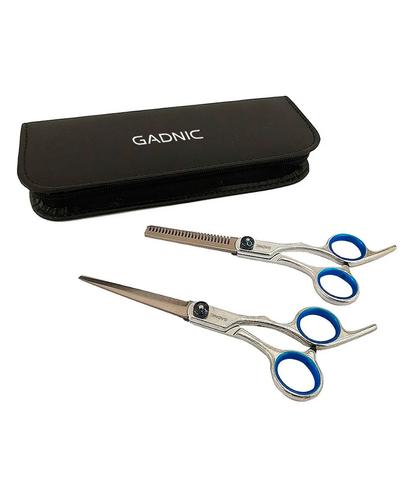 Kit Tijeras de Peluquería Profesional Corte + Pulir - 5