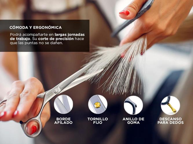 Tijera Peluqueria Gadnic TJ6 Profesional 6 Pulgadas - 2