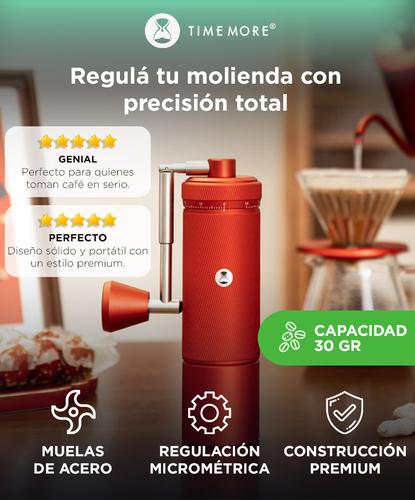 Molinillo de Café Manual TIMEMORE S3 Molienda Ajustable Muela Acero  - 1
