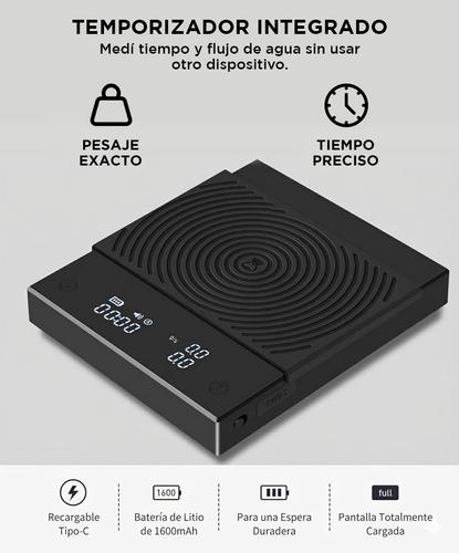 Balanza de Café Plus Timemore con temporizador  - 2