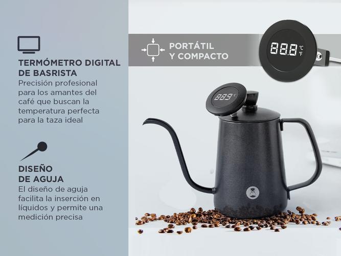 Termómetro Barista Timemore Digital con pantalla LCD - 2