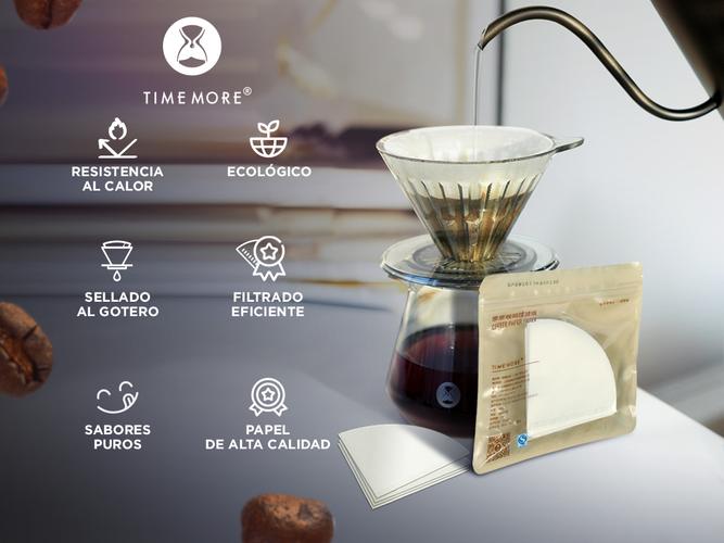 Filtros de Papel Timemore para Cafetera - 1