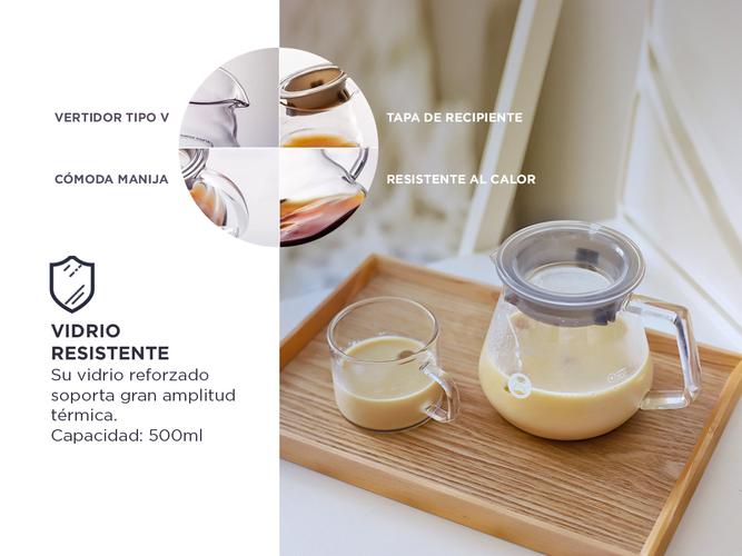Jarra Servidora Timemore de Vidrio Para Café  - 2